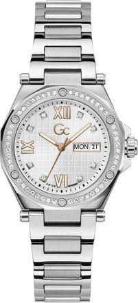 Guess Collectie Dameshorloge Legacy Z20003L1Mf Roestvrijstalen Armbandhorloge Zilver - Dames - Horloges - Grijs - ONE Size - Accessoires