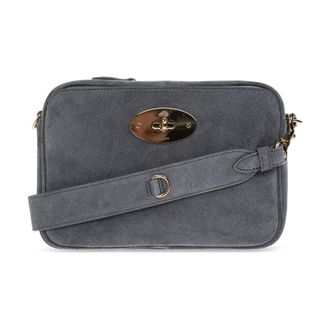 Mulberry Tassen, Dames, Blauw, ONE Size, Leer, Darley Camera Bag