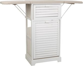 Wanderlust Deco Mueble Plancha De Madera Blanco 112/46x33x86