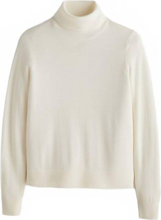Pendleton Womens Merino Turtleneck Top In Ivory
