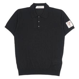 Golden Goose Tops, Heren, Zwart, L, Polo Shirts