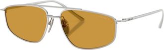 Prada C51S Sunglasses - female - Prada - Sunglasses - Gray - 58 MM - Accessories