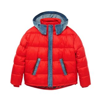 Desigual Mujer, Chaquetas, Rojo, Talla: S