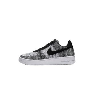 Nike Nike Air Force 1 Flyknit 2.0, Mens Basketball Shoes, Black (Black/Pure Platinum/Black/White 1), 7.5 UK (42 EU)