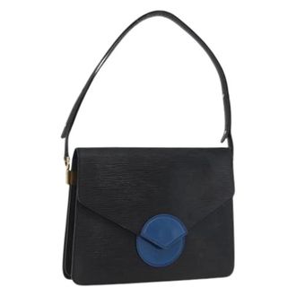 Louis Vuitton Pre-owned Shoulder Bags, female, Black, Size: ONE SIZE Pre-owned Vintage Leather Shoulder Bag