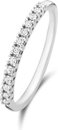 Isabel Bernard Accessoires, Dames, Grijs, 54 MM, De la Paix Madeline Ring met Diamant