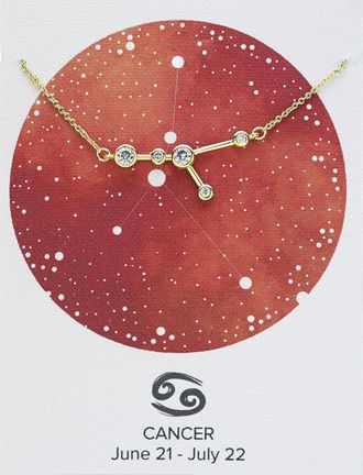 Sterling Forever When Stars Align Constellation Necklace