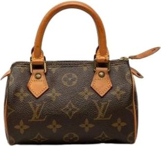 Louis Vuitton Pre-owned Mini Speedy - - Pre-owned - Donna - Marrone - ONE SIZE
