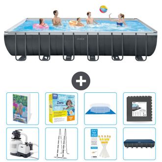 Intex Piscina Ultra Xtr Rectangular - 732x366x132 Cm - 9-piezas S607