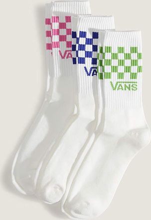Vans Classic Crew Check 3 Pack Socks