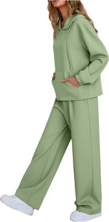 Generic Womens Clothing 2025 Lounge Wear Sets For Women UK Tracksuit Wear 2 Piece Ladies Tracksuits Comfort Long Sleeve Hoody Tops Trousers Fashion Autumn Win