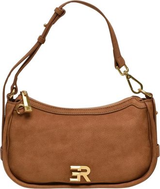Ermanno Scervino Tassen, Dames, Bruin, ONE Size, Leer, Angelica Schoudertas