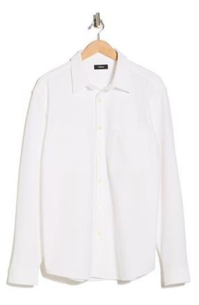 Theory Irving 2P Stretch Button-Up Shirt in White at Nordstrom Rack, Size Xx-Large