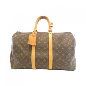 Louis Vuitton Vintage, unisex, Bruin, ONE Size, Pre-owned Weekendtas