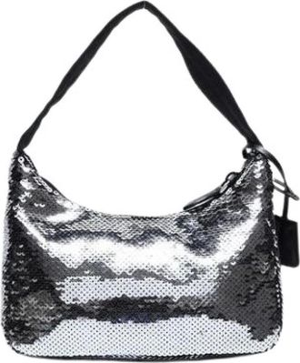 Prada Pre-owned Shoulder Bags, female, Multicolor, Size: ONE SIZE Pre-owned Spangles Shoulder Bag