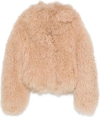 BLANCHA Giacca in shearling - Marrone