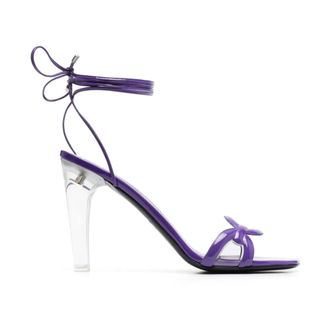 Valentino Garavani High Heel Sandals, female, Purple, Size: 8 US Chain 1987 Sandal
