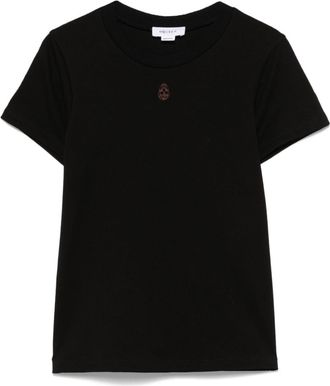 Alexander McQueen Cut & Sew T-Shirt - Womens - Viscose/Cotton/Polyester