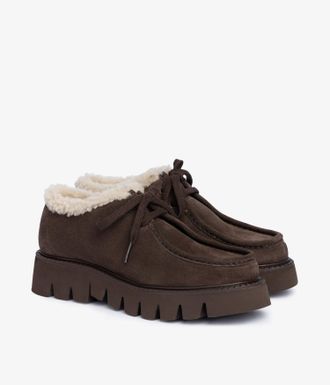 Pedro Garcia Loafer in brown suede | Soe | Autumm - Winter 26