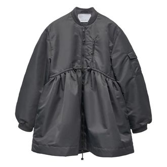 Cecilie Bahnsen Francis Nylon Jacket - - Jackets - Donna - Grigio - S