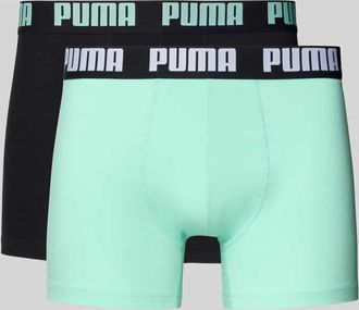 Puma Trunks aus Baumwoll-Mix im 2er-Pack in Mint, Gr&ouml;&szlig;e XXL