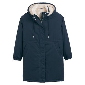 La Redoute Collections Lange parka met vaste kap en ritssluiting, winter