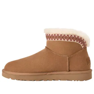 UGG (WMNS) UGG Classic Ultra Mini Taslyn-Snow Boots Chestnut 1174496-CHE