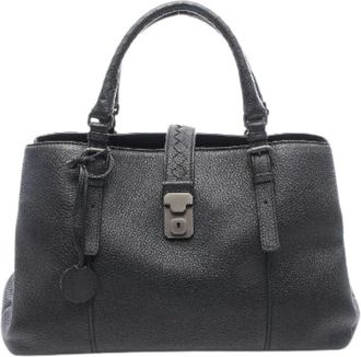 Bottega Veneta Pre-owned Borsa Roma Intrecciato Media in Pelle - - Pre-owned - Donna - Nero - ONE SIZE