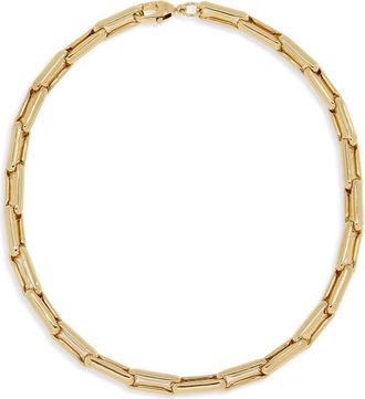 &Eacute;liou Claire Collar Necklace in Gold Plated at Nordstrom, Size 16
