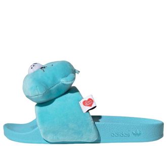 adidas (WMNS) adidas x Care Bears Adilette Slides Bliss Blue White KH9955