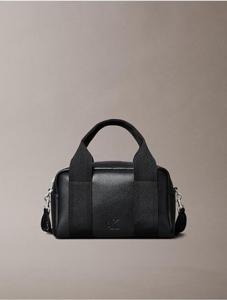 Calvin Klein Womens Ultralight Barrel Crossbody Bag - Black