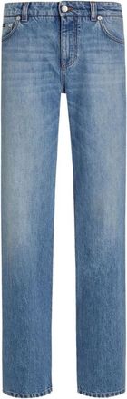 Dolce & Gabbana Klassieke Denim Jeans - Dames - Regular Fit Jeans - Blauw - S - Denim - Jeans