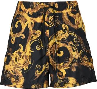 Versace Jeans Couture Nylon Shorts - Black/Gold