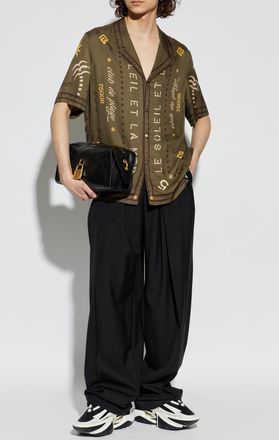 Balmain Short-sleeve Shirt, Mens, Green