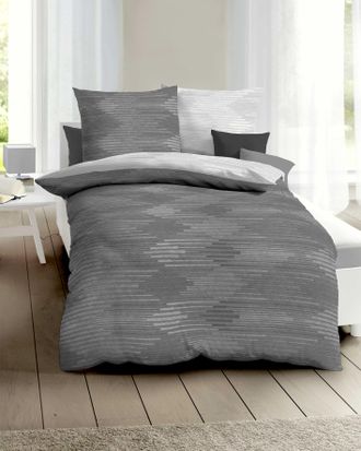 Kaeppel Wendebettwäsche »Ikat« 2 Stk. tlg. angenehm wärmend