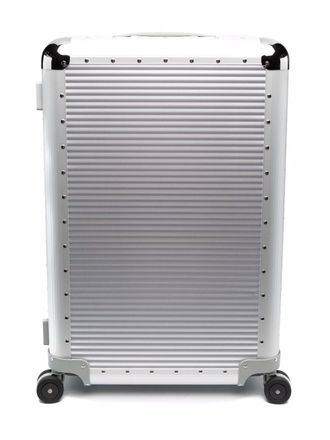 FPM Milano Bank S Spinner 76cm aluminium koffer met studs - Zilver