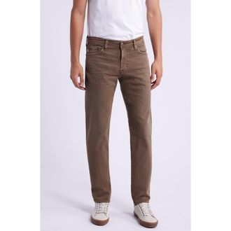 AG - Adriano Goldschmied Tellis Slim Fit Jeans in 7 Years Sulfur Wild Mushroom at Nordstrom, Size 38 X 32