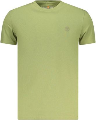 Timberland Verde Katoenen T-shirt voor Heren