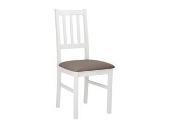 Mirjan24 Mobilier1 - Silla Victorville 146, Blanco, 94x43x40cm, Tapiz, De Madera, Madera, Muebles Ya Montados