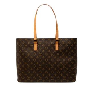 Louis Vuitton Pre-owned Tote Bags, female, Brown, Size: ONE SIZE Pre-owned Monogram Tote Bag