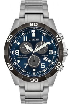 Citizen BL5558-58L Mens Brycen Watch - Silver - One Size