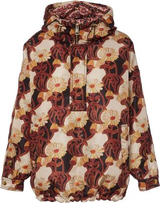 La DoubleJ Lente-ge&iuml;nspireerde Witte Gerber Anorak Jas - Dames - Zomerjassen - Wit - M - Polyester - Jassen