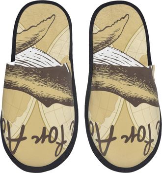 Generic Slippers We Live For Adventure Soft Hotel Slippers Unisex Indoor Shoes For Women Guest Room Ladies L