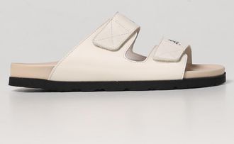 Palm Angels Leren Slide Sandalen