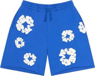 Denim Tears Cotton Wreath Sweatshorts Blue SS25BRS2952057