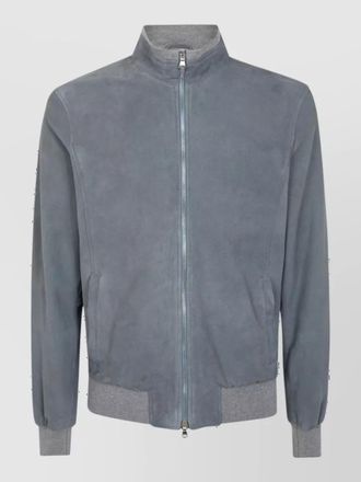 Barba leather jacket