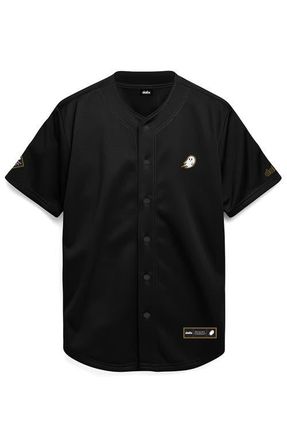 Dalix Ghost Jersey Always in Play Baseball Shirt in Black at Nordstrom, Size Xx-Large
