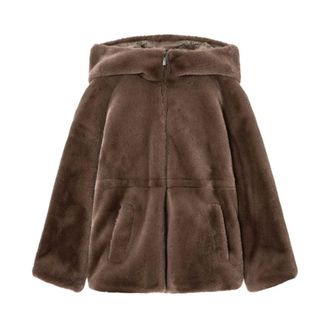 Emporio Armani Dames, Jassen, Bruin, Maat: XS