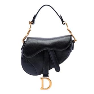 Dior Pre-owned The Saddle - Dames - Pre-owned - Zwart - Maat: ONE Size Leer