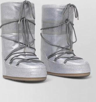 Moon Boot glitter snow boots